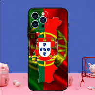 Coque iPhone 16 Drapeau Portugal - Affichez votre Fierté Nationale