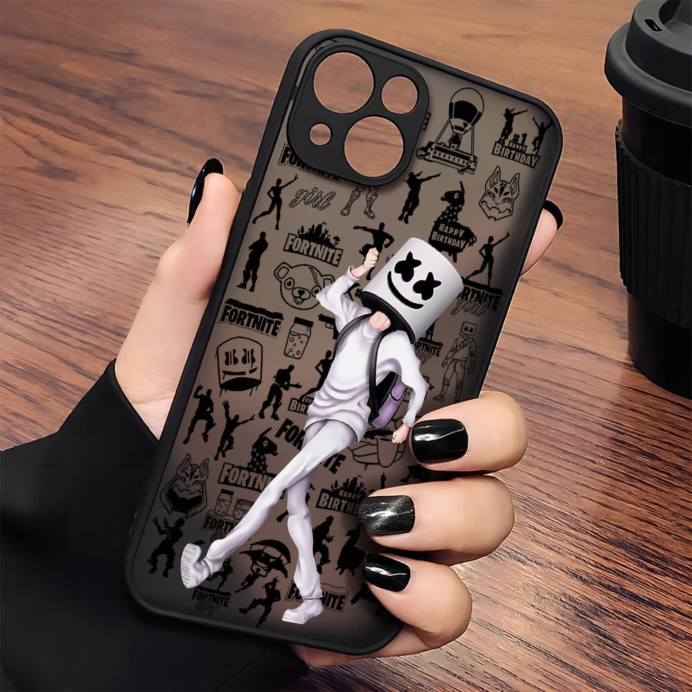 Coque iPhone 12 mini - Marshmello Fortnite - Collection Exclusive