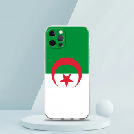 Coque iPhone 8 Plus Drapeau Algérie - Protection Personnalisée