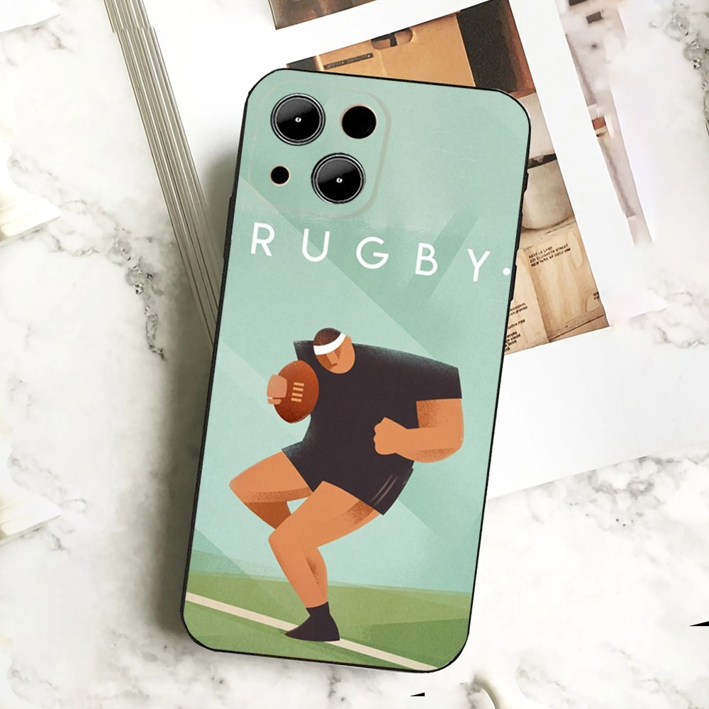 Coque iPhone Rugby - Design Unique et Sportif