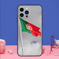 Coque iPhone 16 Pro Drapeau Portugal