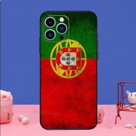 Coque iPhone 15 Pro Max Drapeau Portugal - Style et Protection