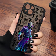 Coque iPhone Fortnite Personnage Corvus - Design Exclusif