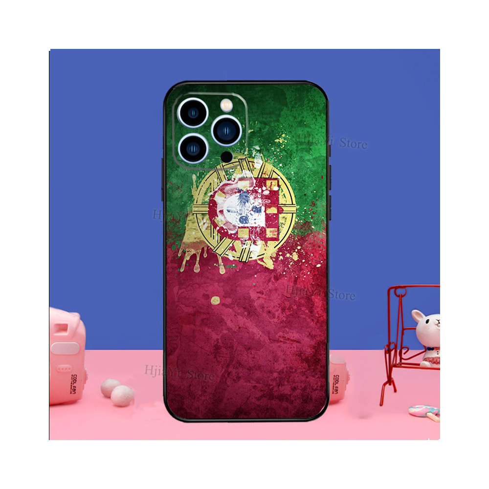 Coque iPhone X Drapeau Portugal : Affichez votre Fierté Nationale