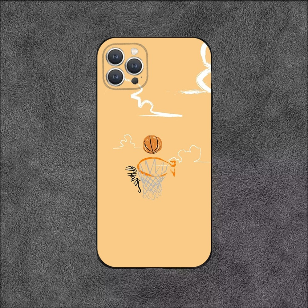 Coque iPhone 11 Basketball Orange et Blanc