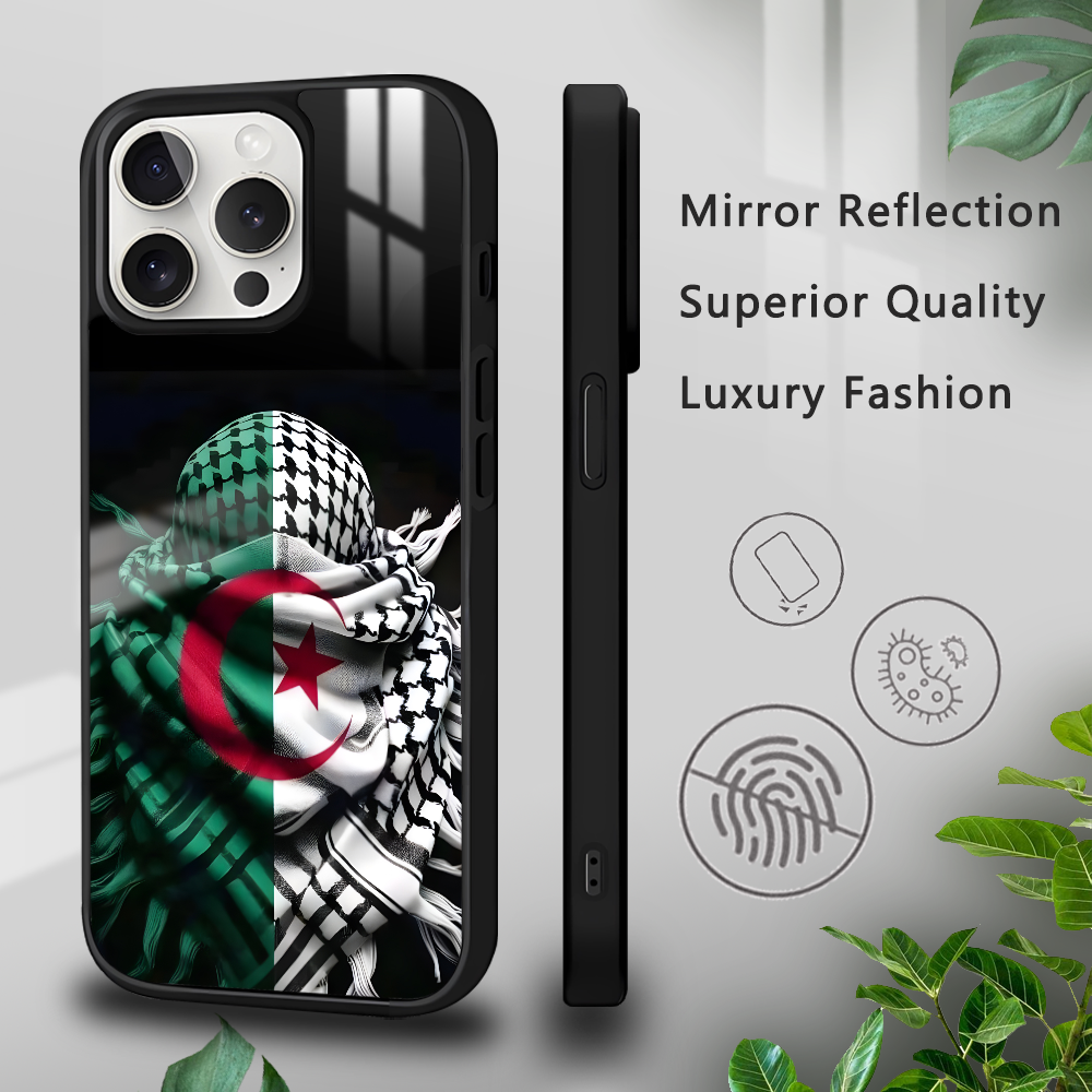 Coque iPhone 11 Pro Max Drapeau Algérie - Style Unique & Protection Optimale