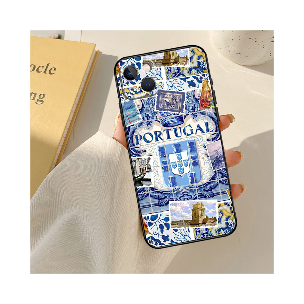 Coque iPhone Portugal Azulejos - Protection Élégante