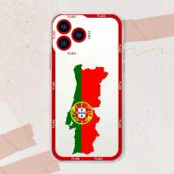 Coque iPhone 13 Pro Drapeau Portugal