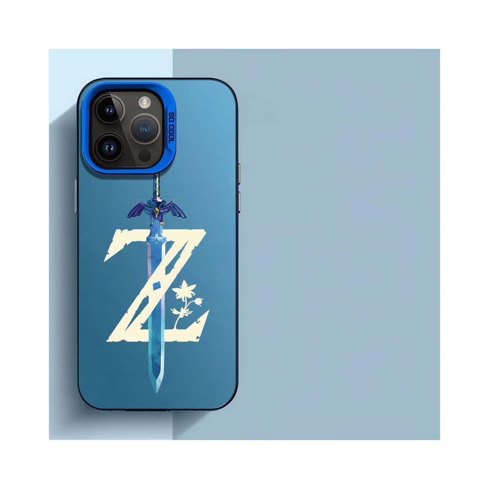 Coque iPhone 14 Plus Zelda avec Épée de Légende