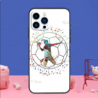 Coque iPhone XR Design Handballeuse Aquarelle