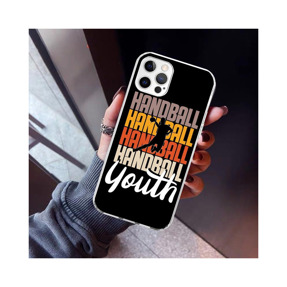 Coque iPhone 14 Pro Handball Youth - Design Sportif et Protecteur