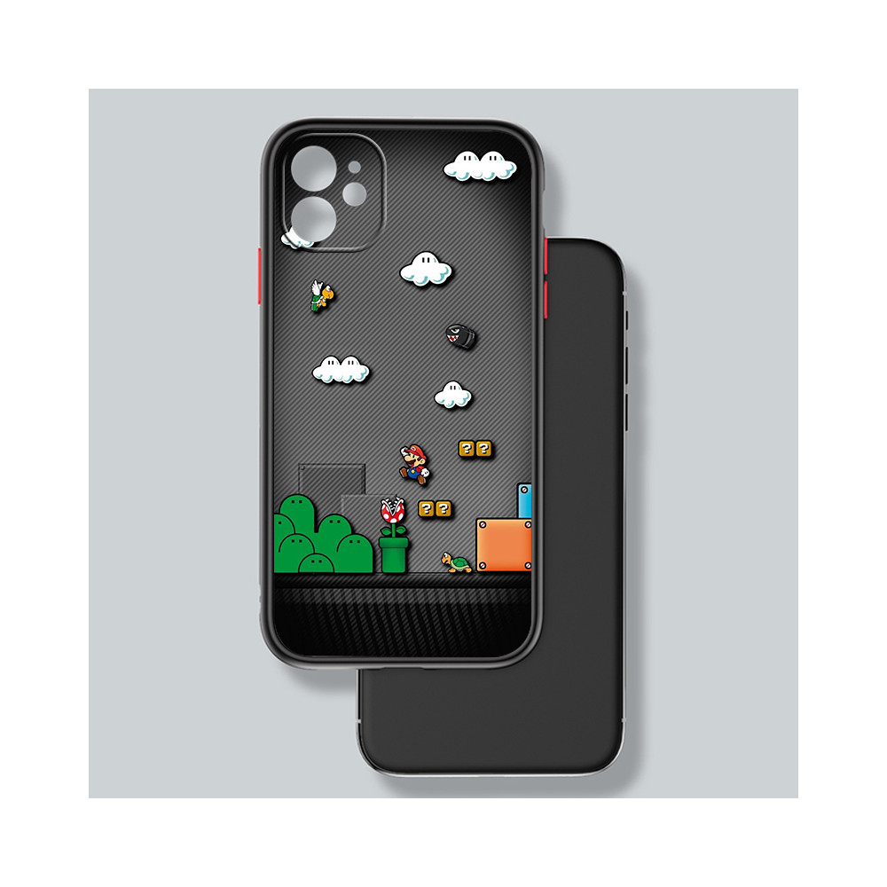 Coque iPhone 15 Pro Super Mario : Voyagez dans l'univers rétro