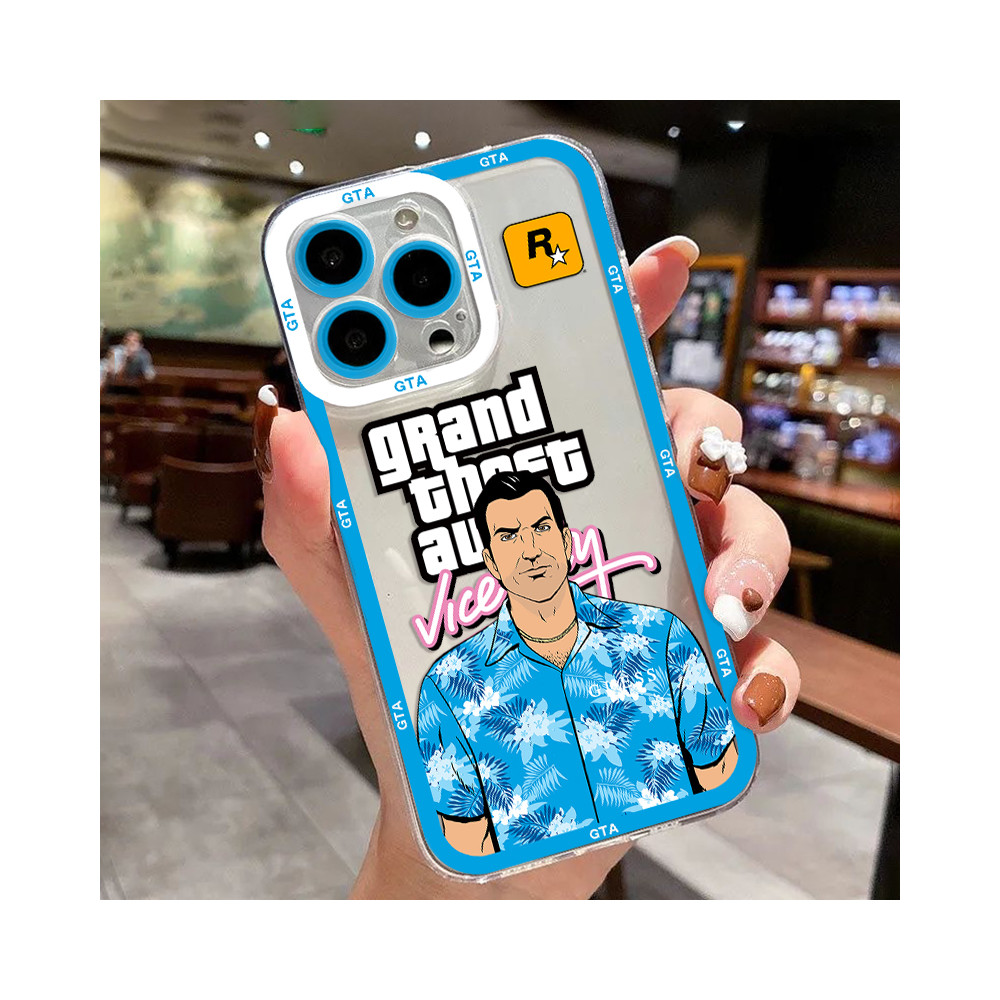 Coque iPhone XS Grand Theft Auto Vice City - Tommy Vercetti