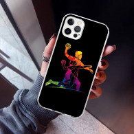 Coque iPhone 14 Plus Handball Design Coloré