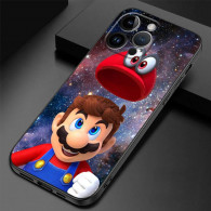 Coque iPhone 11 Mario et son chapeau dans l'espace