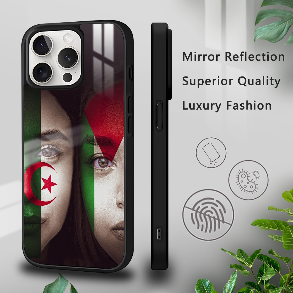 Coque iPhone 11 Pro Design Drapeau Algérie - Élégance et Protection