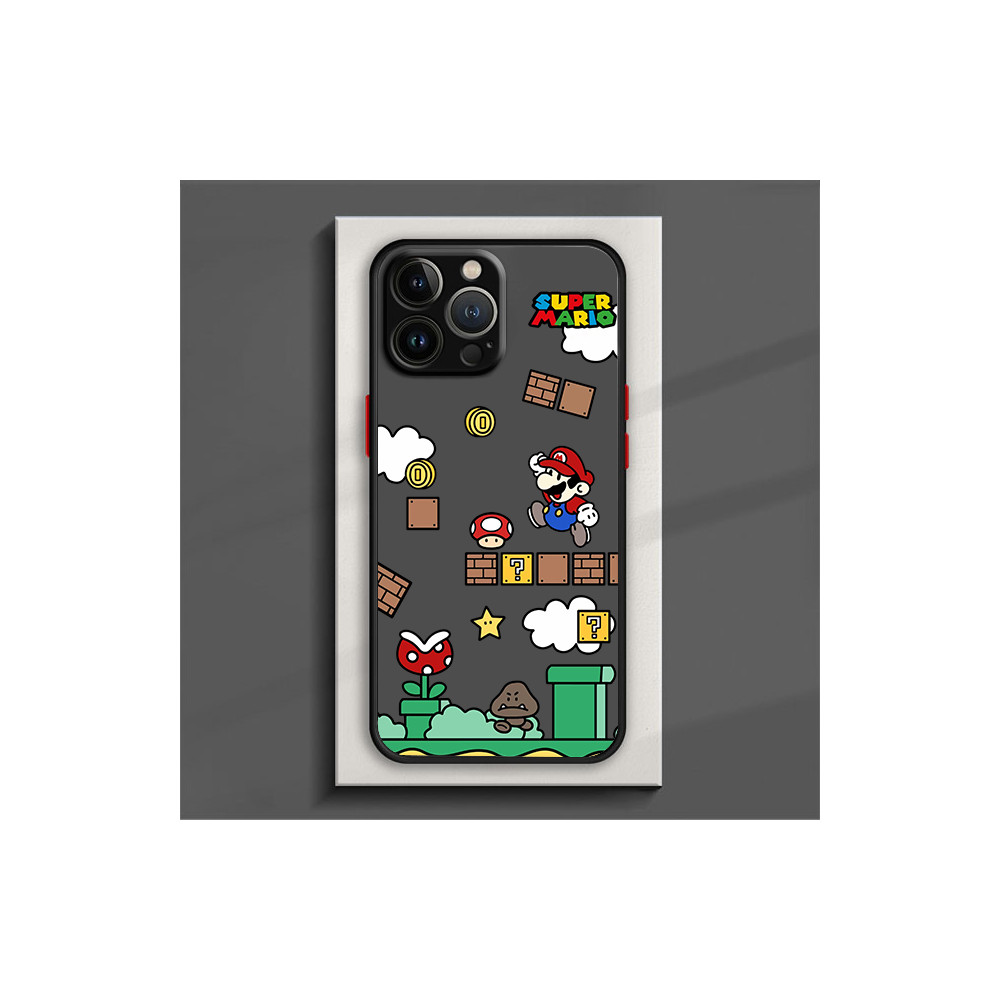 Coque iPhone 7 Super Mario - Design Rétro et Ludique