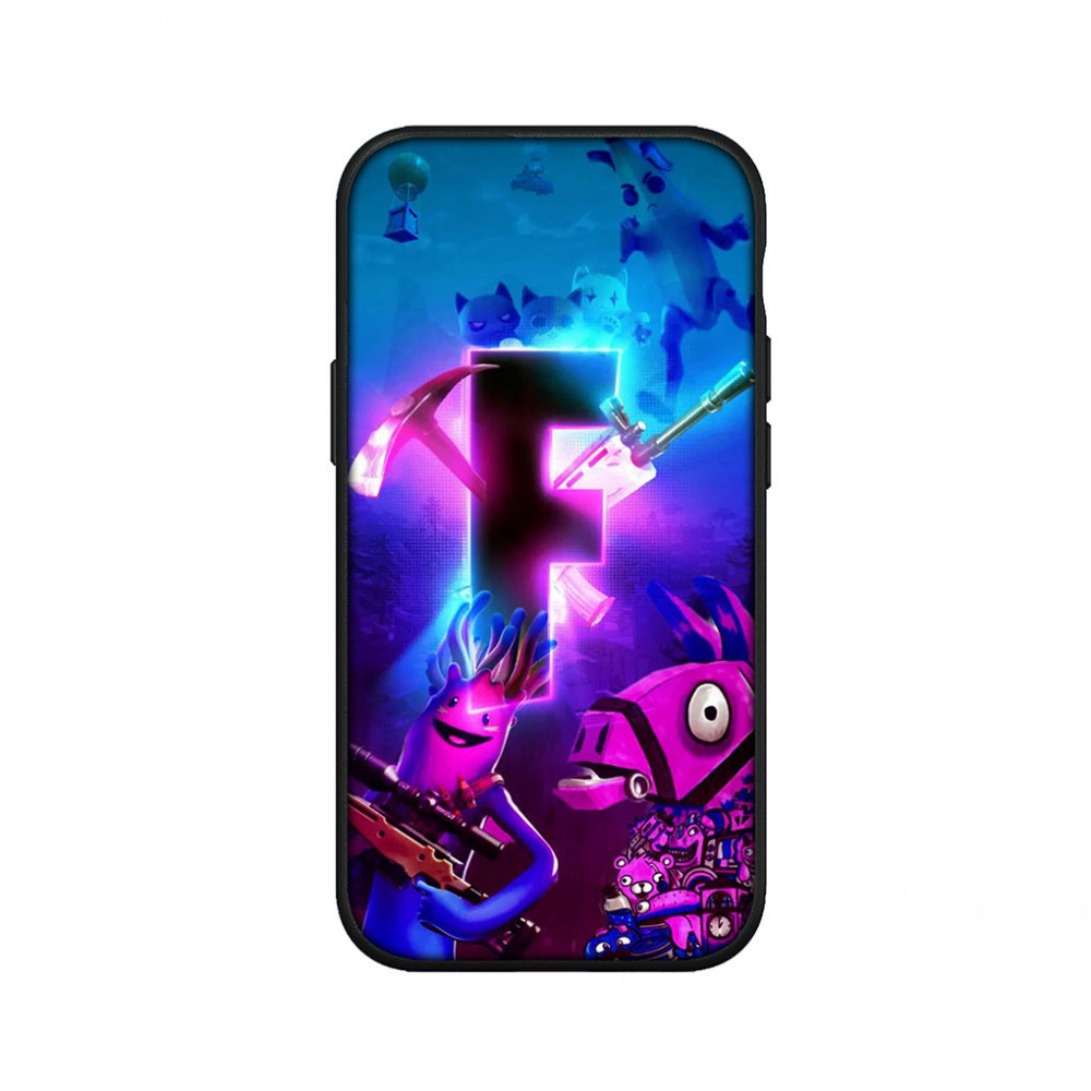 Coque iPhone Fortnite : Axo & Lama - Protection Optimale