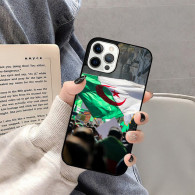 Coque iPhone 11 Pro Max Drapeau Algérie - Fierté Nationale à Portée de Main