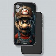 Coque iPhone X Mario en Colère