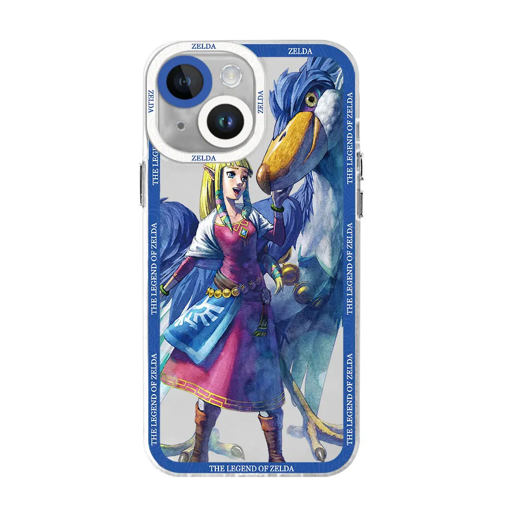 Coque iPhone 15 Pro Max Zelda - Princesse et Allié