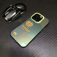 Coque iPhone 13 Pro Design Passeport Portugal