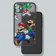 Coque iPhone 15 Pro Mario et Luigi - Protection Fun pour Fans de Jeux Vidéo