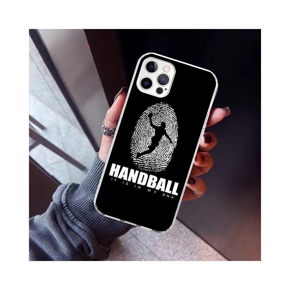 Coque iPhone 14 Pro Handball ADN - Affichez votre passion pour le handball