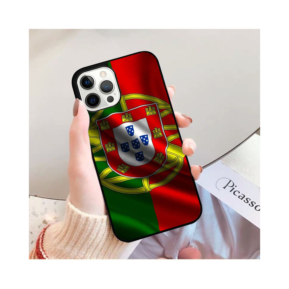 Coque iPhone 12 mini Drapeau Portugal