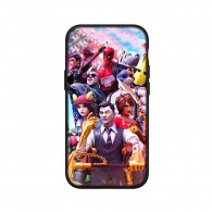 Coque iPhone 13 Fortnite : Midas, Deadpool, Miaousclé et leurs Amis