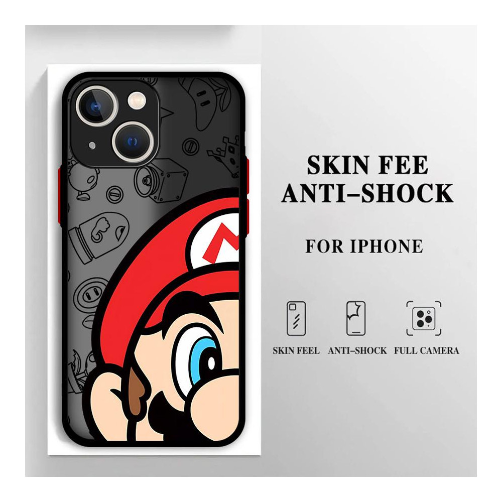 Coque iPhone Anti-Choc Mario